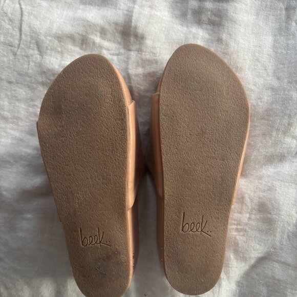 Beek Albatross Leather Platform Sandal, Size 9, Color: Beach - Picture 4 of 5